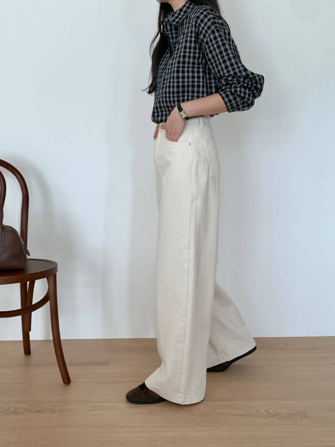 MISSJEAN韓國直郵㊣女士新品時尚休閑25秋冬推薦人氣休閑褲MISSJEAN休閑褲