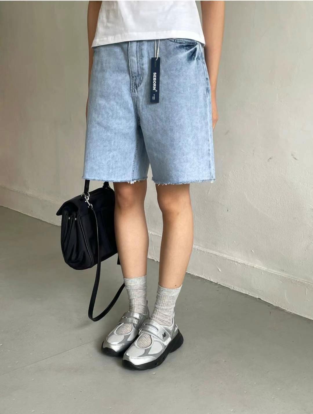 MISSJEAN東大門㊣實拍女裝新品休閑人氣25秋冬時尚推薦短褲MISSJEAN短褲