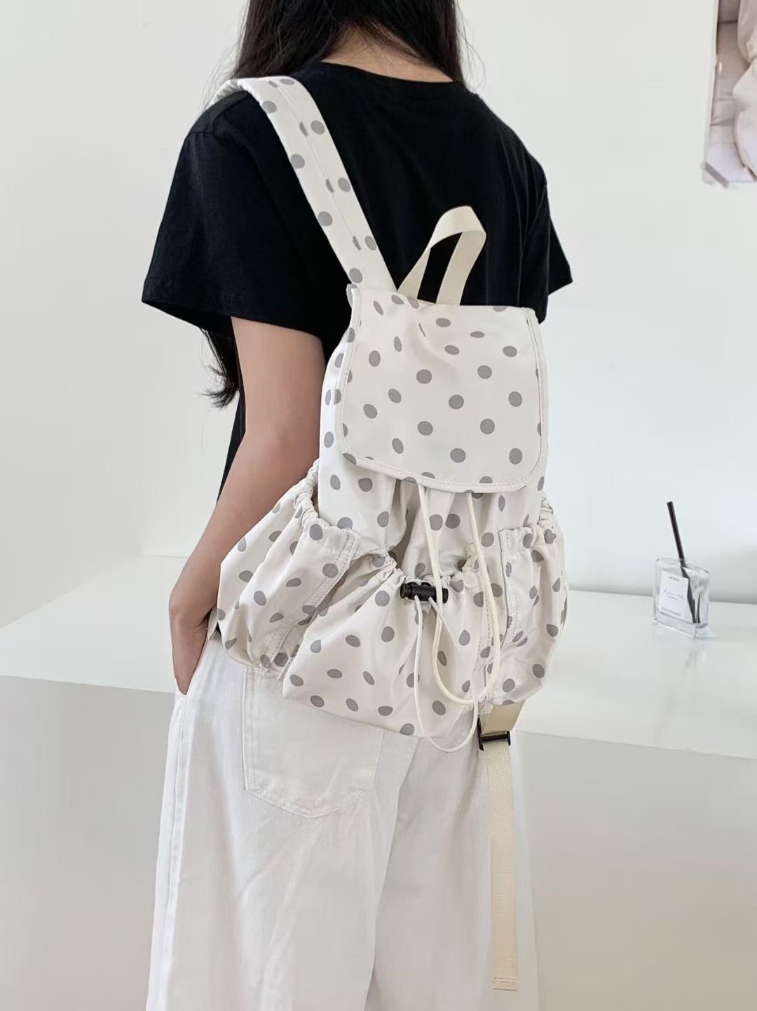 ORANGE-오렌지-OT東大門㊣直郵女裝新款25秋冬時尚雙肩背包ORANGE雙肩背包圖色2