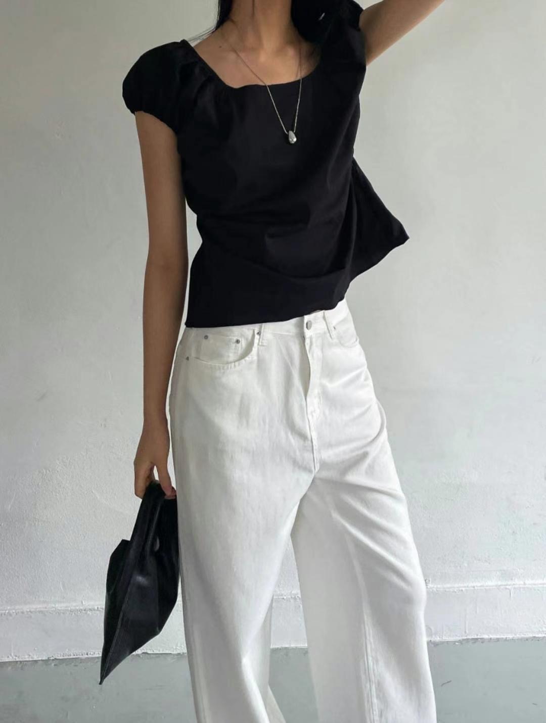 MISSJEAN韓國直郵㊣女裝新品熱賣25秋冬職業休閑褲不含腰帶MISSJEAN休閑褲