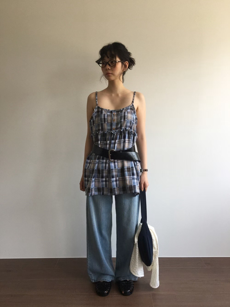 LIVING/CO-씨오-T韓國代購㊣女裝新品人氣吊帶背心不含腰帶CO CO/LIVING吊帶/背心