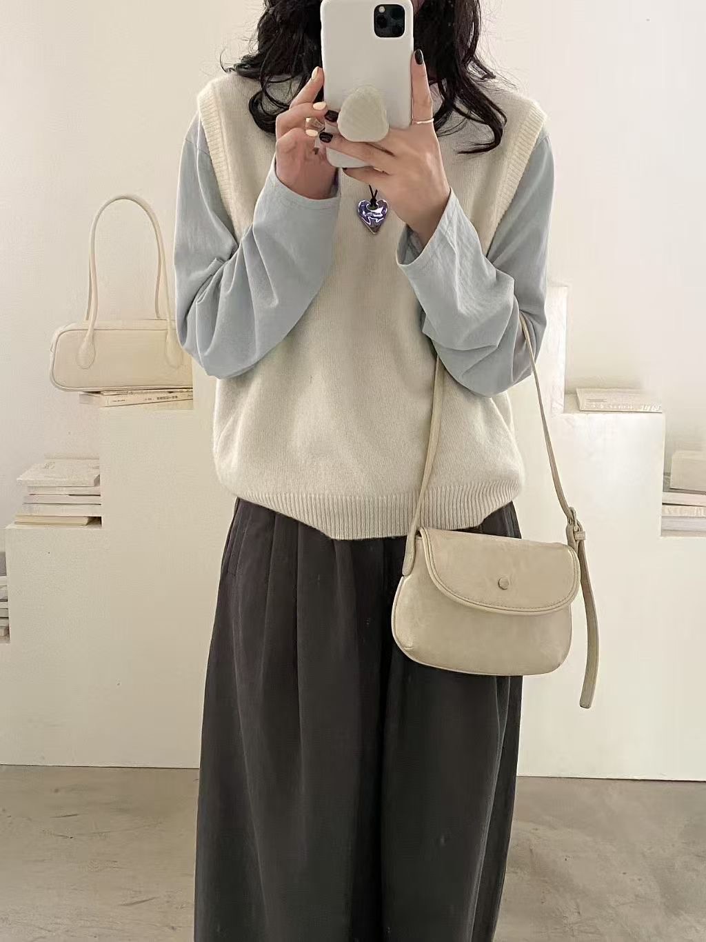 ORANGE-오렌지-OT東大門㊣代購女士新品真品25秋冬單肩斜跨包ORANGE單肩/斜跨包圖色4