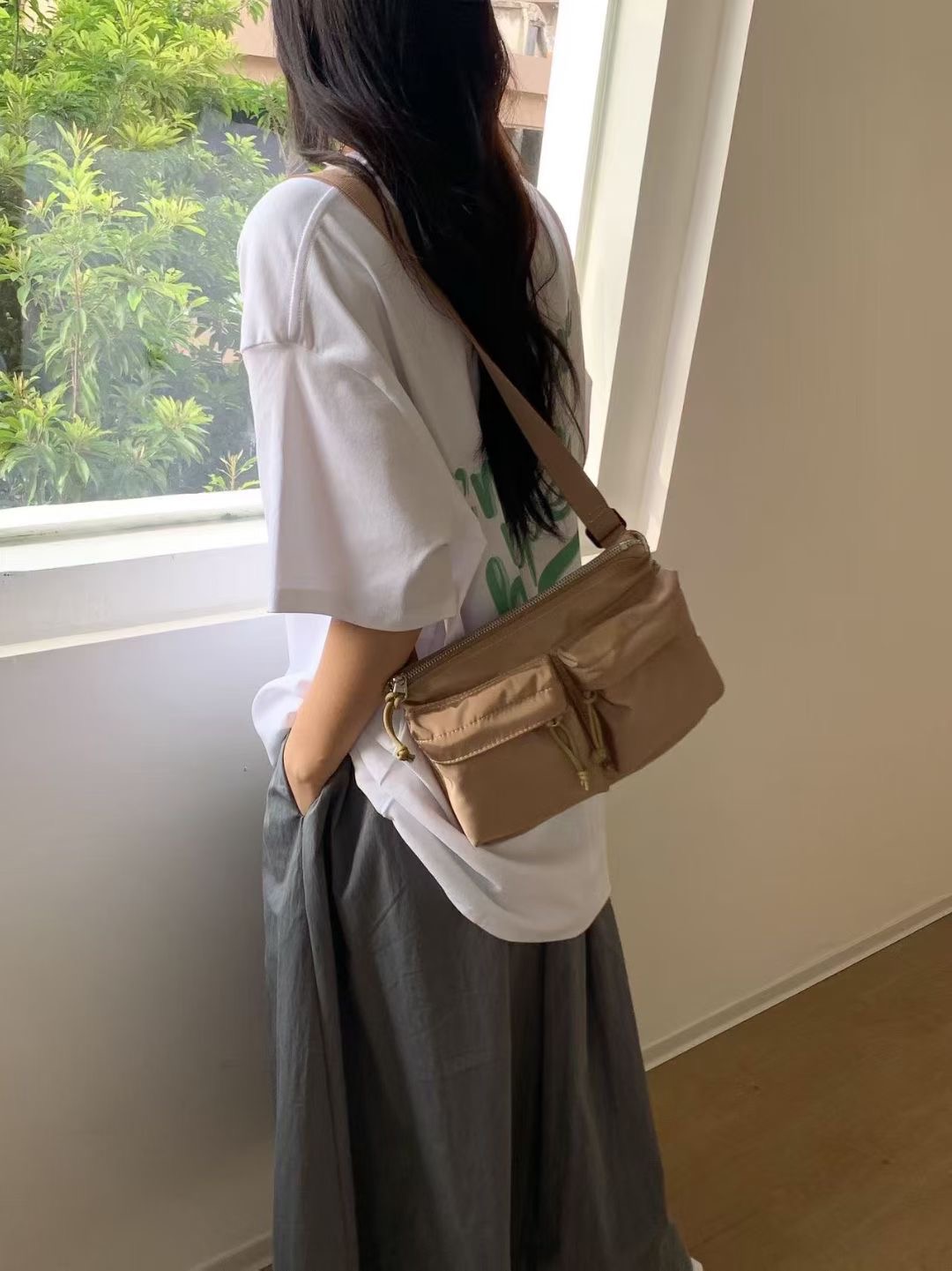 ORANGE-오렌지-OT東大門㊣直郵女士新品25秋冬單肩斜跨包ORANGE單肩/斜跨包圖色4