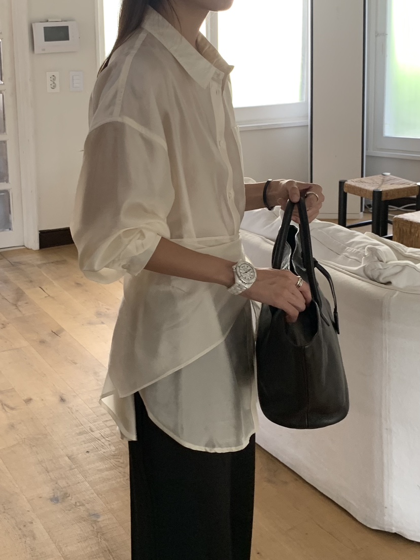 BAKING POWDER韓國代購㊣女士新品人氣25秋冬職業襯衫蕾絲衫BAKING POWDER襯衫/蕾絲衫