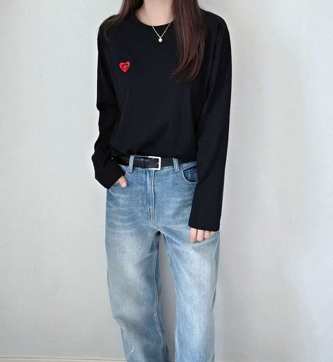SSEN-쎈-T東大門㊣代購女裝新款熱賣人氣25秋冬推薦長袖T恤SSEN-쎈-T長袖T恤圖色3