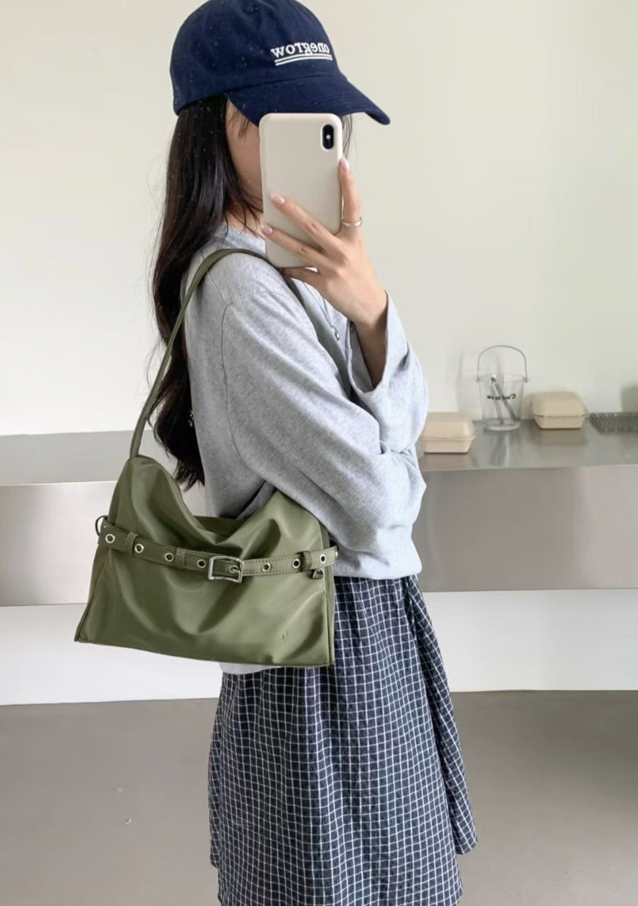 ORANGE-오렌지-OT東大門㊣代購女士新款真品時尚單肩斜跨包ORANGE單肩/斜跨包圖色2