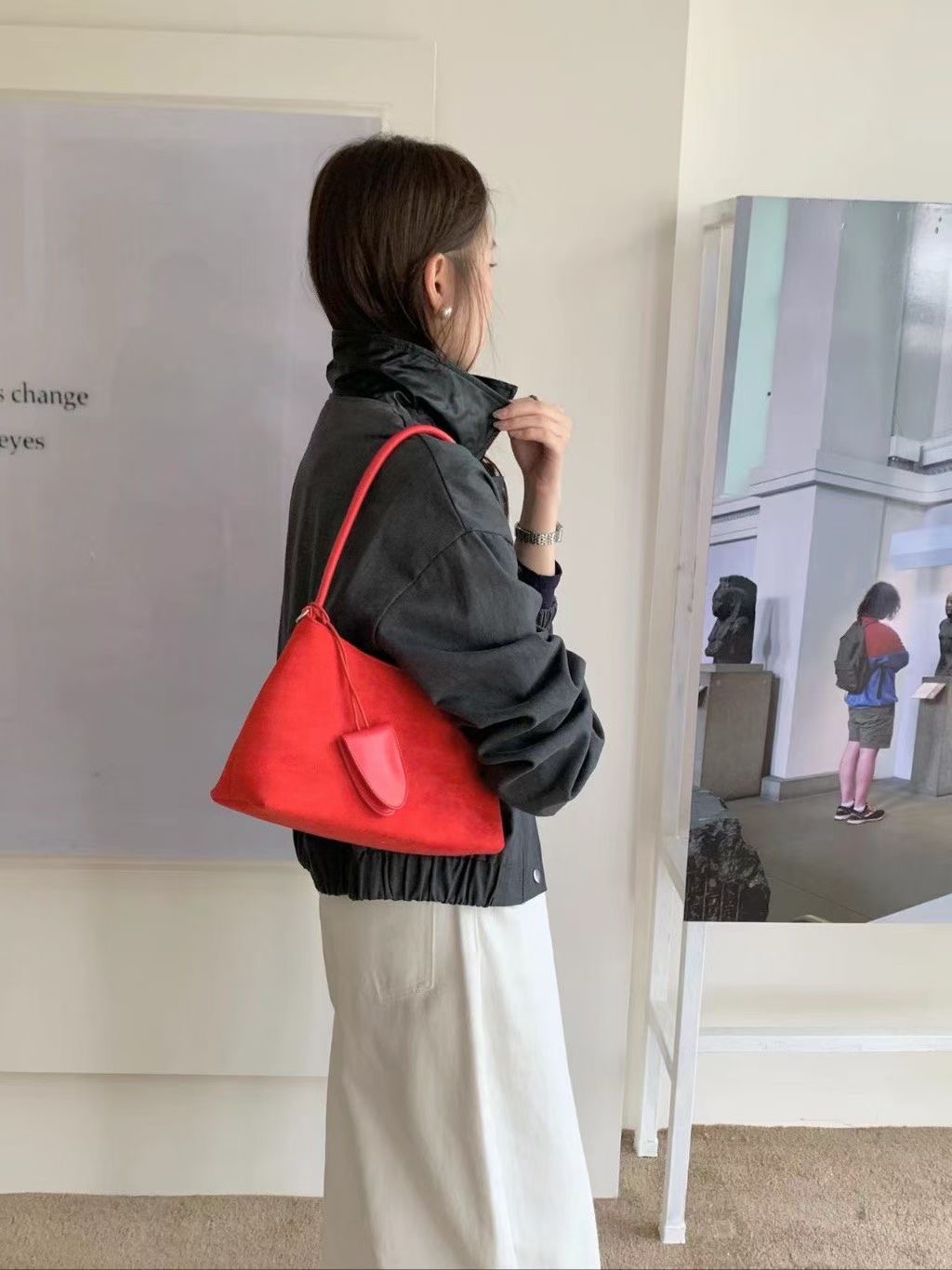 ORANGE-오렌지-OT韓國直郵㊣女士新款真品職業熱賣雙肩背包ORANGE雙肩背包圖色3