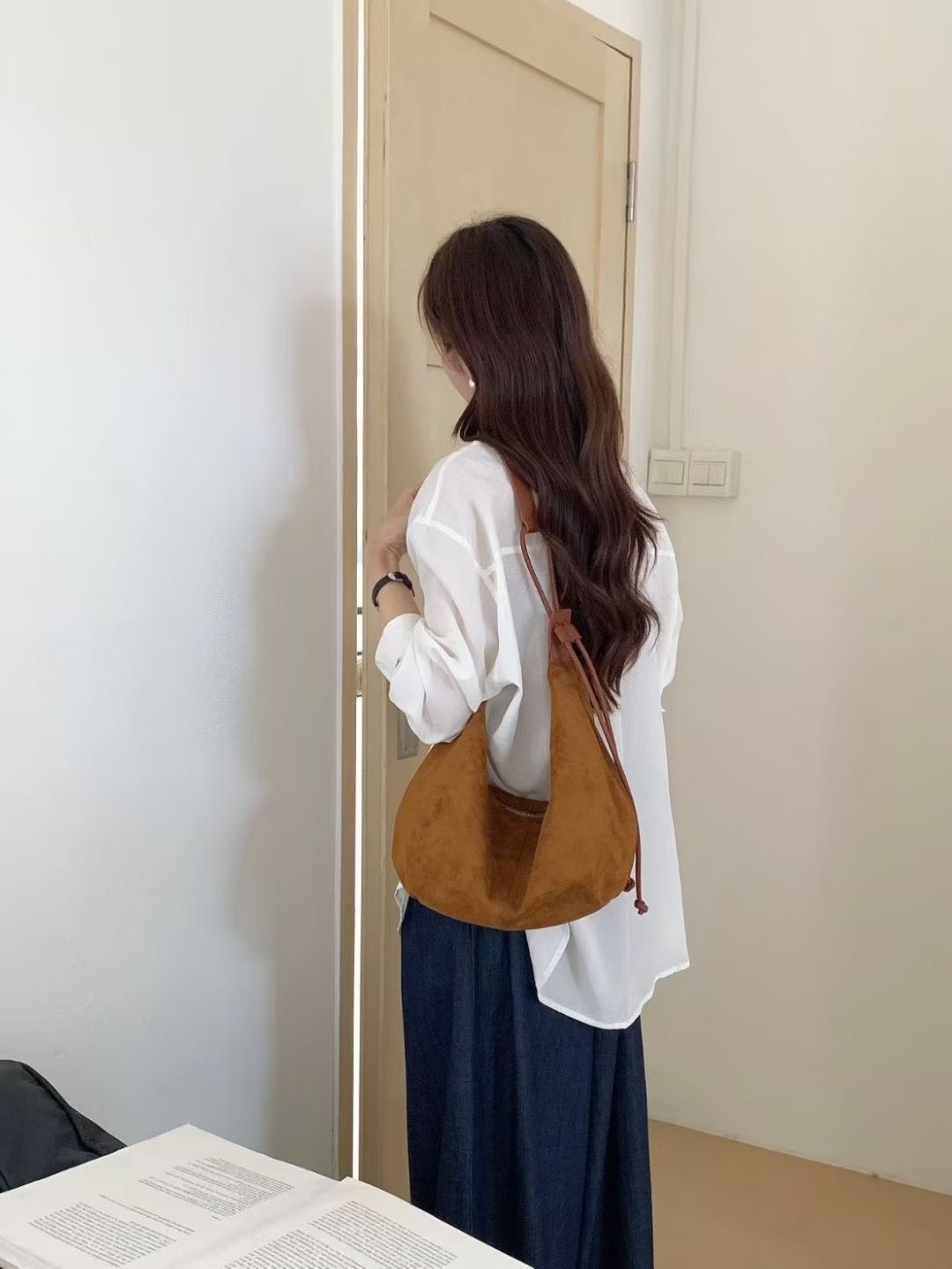 ORANGE-오렌지-OT東大門㊣直郵女士新品休閑真品單肩斜跨包ORANGE單肩/斜跨包圖色1