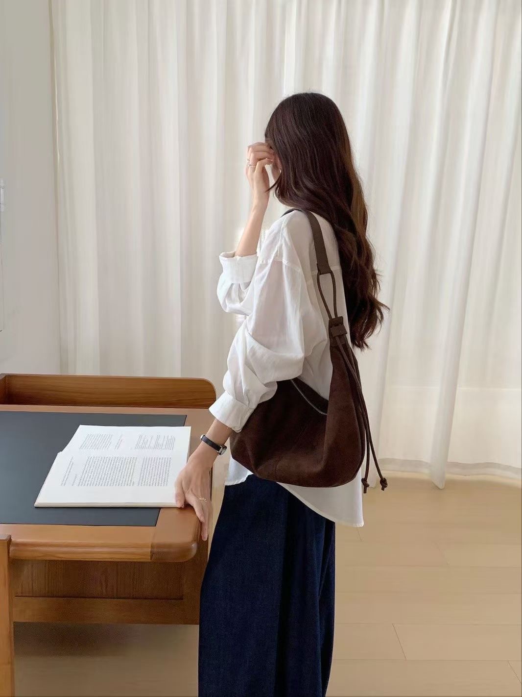 ORANGE-오렌지-OT東大門㊣直郵女士新品休閑真品單肩斜跨包ORANGE單肩/斜跨包圖色3