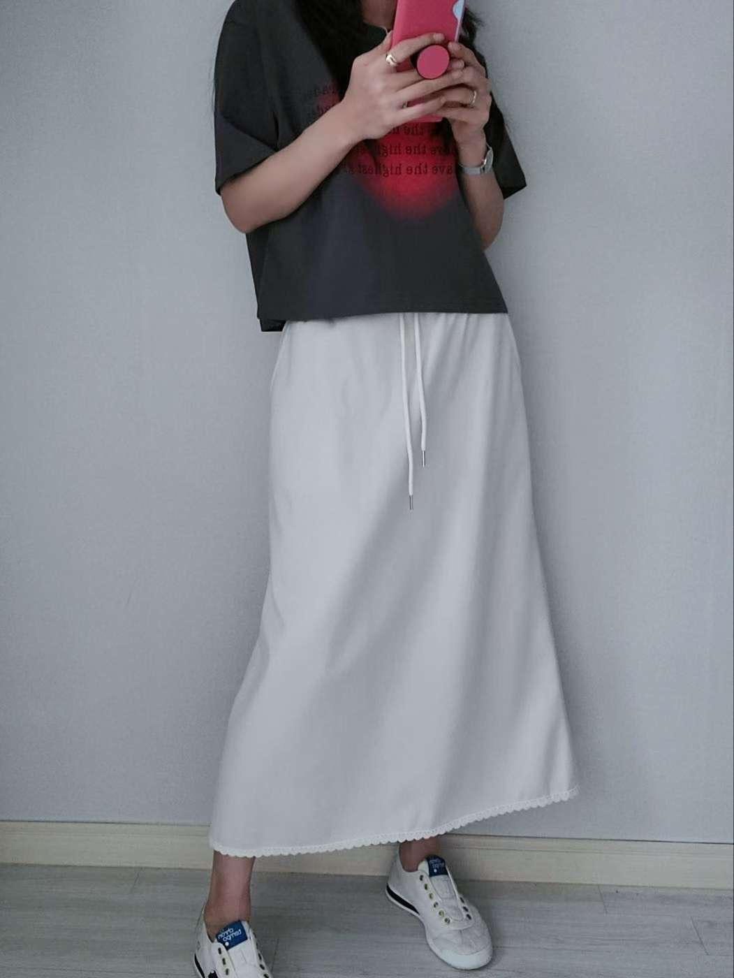 SSEN-쎈-T東大門㊣實拍女士新款真品時尚人氣25秋冬職業長裙SSEN-쎈-T長裙圖色2