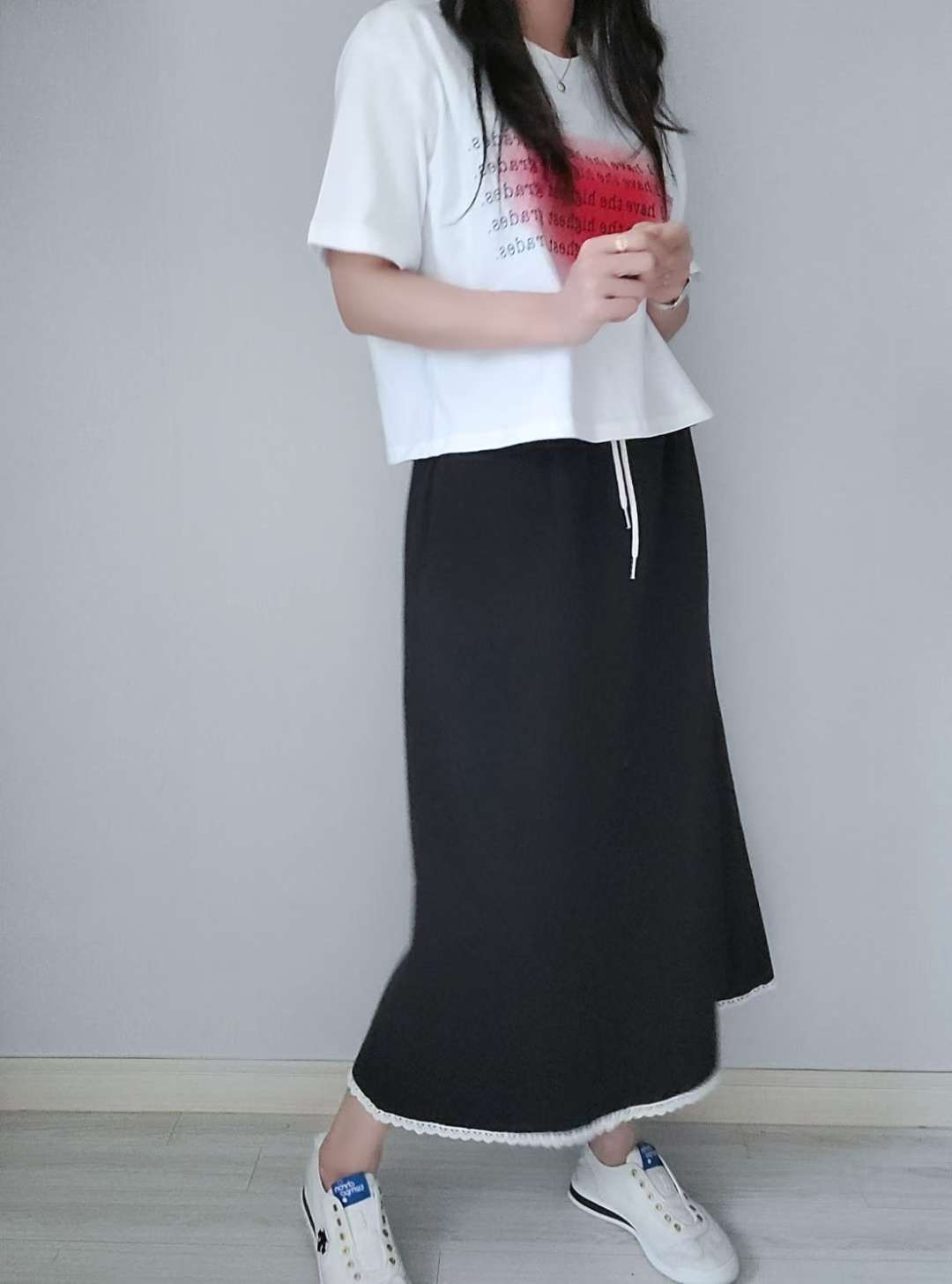 SSEN-쎈-T東大門㊣實拍女士新款真品時尚人氣25秋冬職業長裙SSEN-쎈-T長裙圖色3