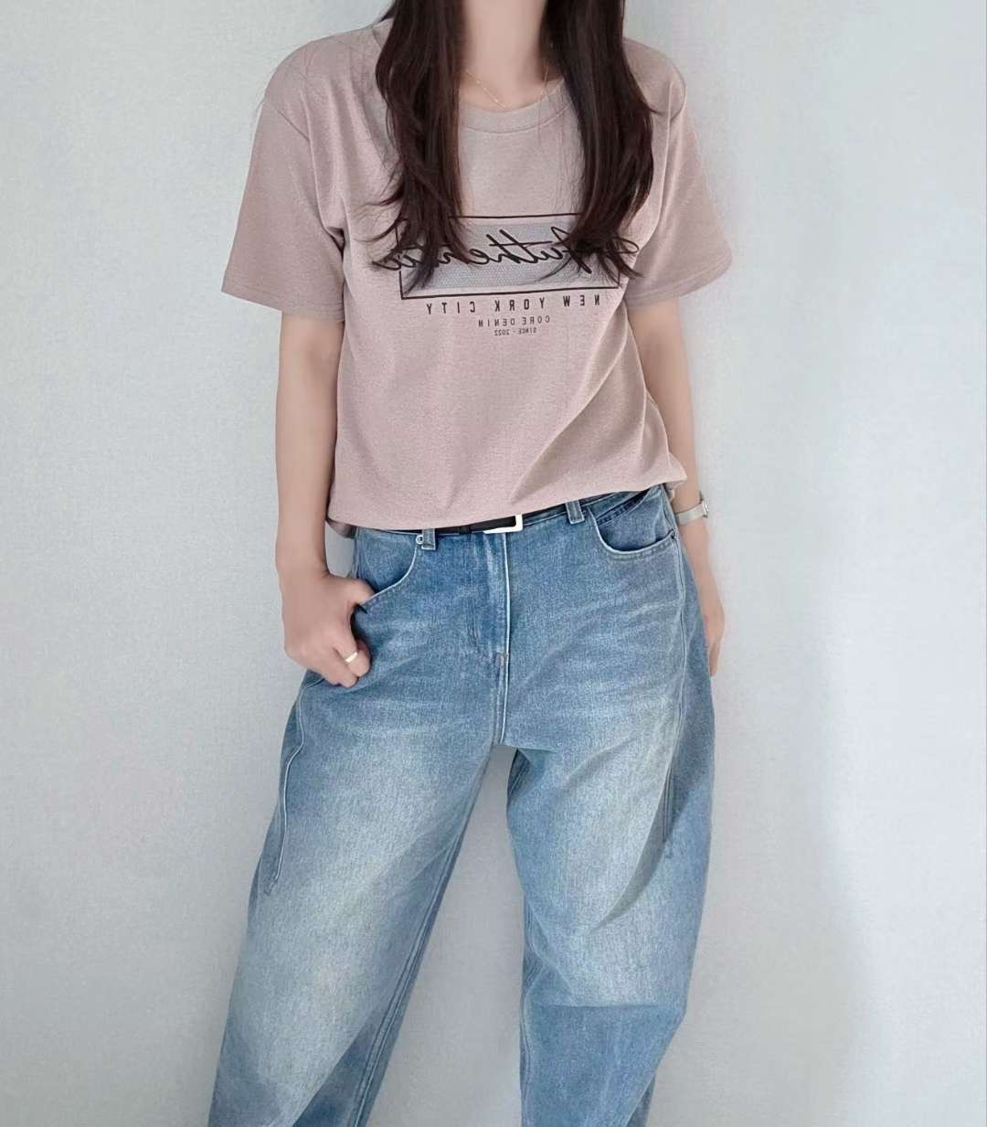 SSEN-쎈-T韓國直郵㊣女裝新品真品推薦時尚人氣休閑25秋冬T恤SSEN-쎈-TT恤圖色2