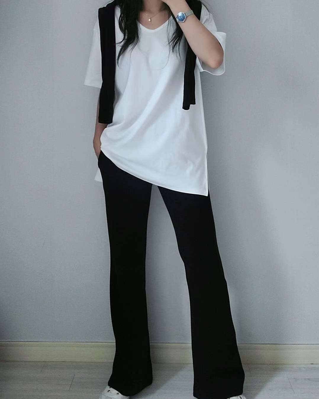 SSEN-쎈-T東大門㊣代購女士新款真品休閑25秋冬推薦休閑褲SSEN-쎈-T休閑褲圖色1
