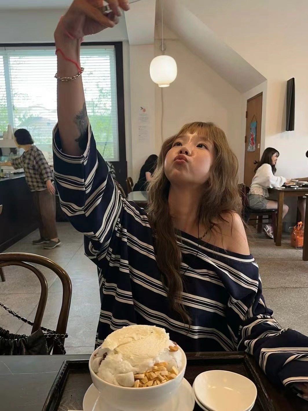 BRICK韓國代購㊣女裝新款推薦真品人氣休閑25秋冬時尚長袖T恤BRICK長袖T恤圖色3