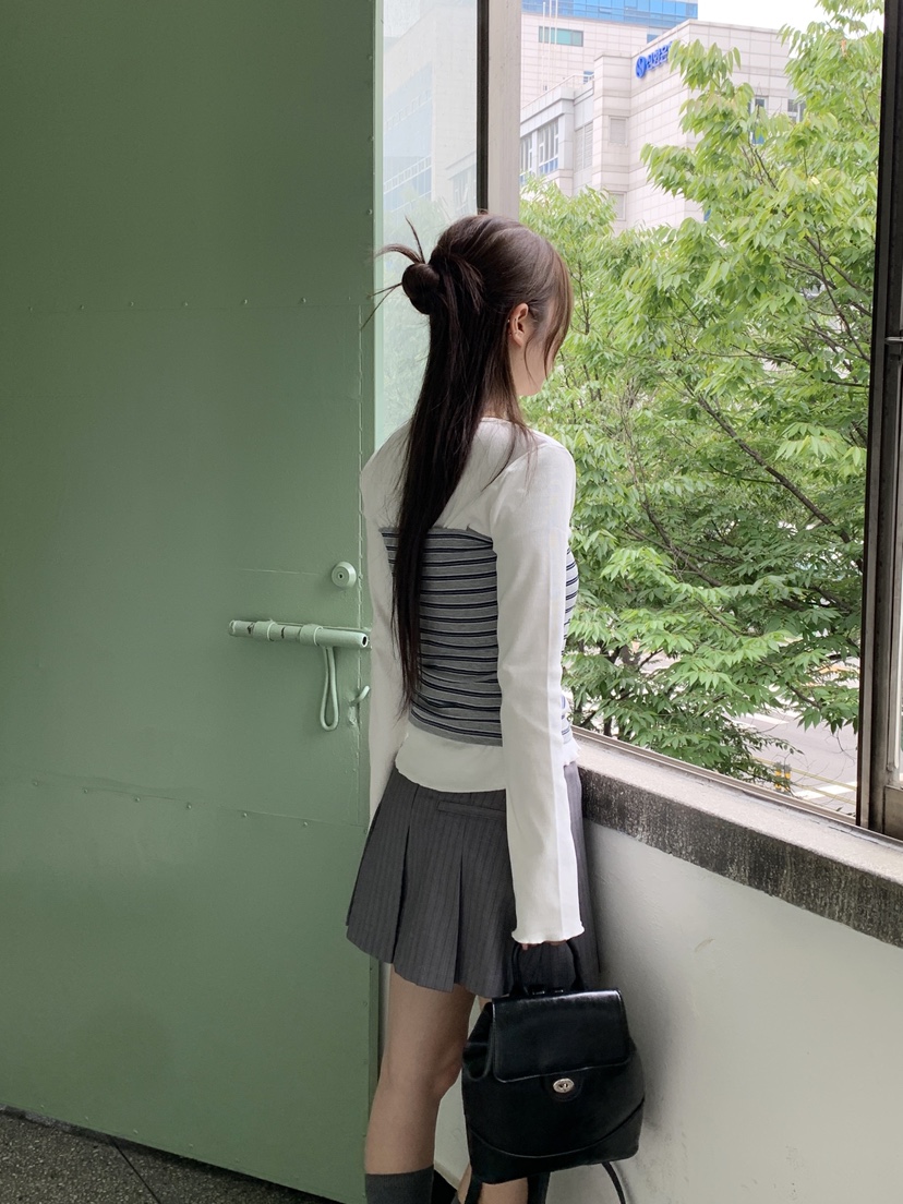 RE:OPENING韓國代購㊣女士新品熱賣職業推薦人氣時尚真品短裙RE:OPENING短裙