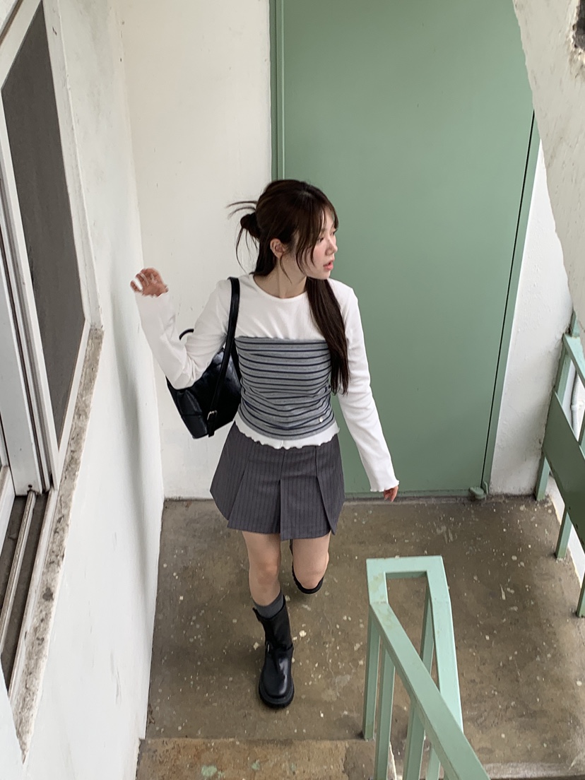 RE:OPENING韓國代購㊣女士新品熱賣職業推薦人氣時尚真品短裙RE:OPENING短裙