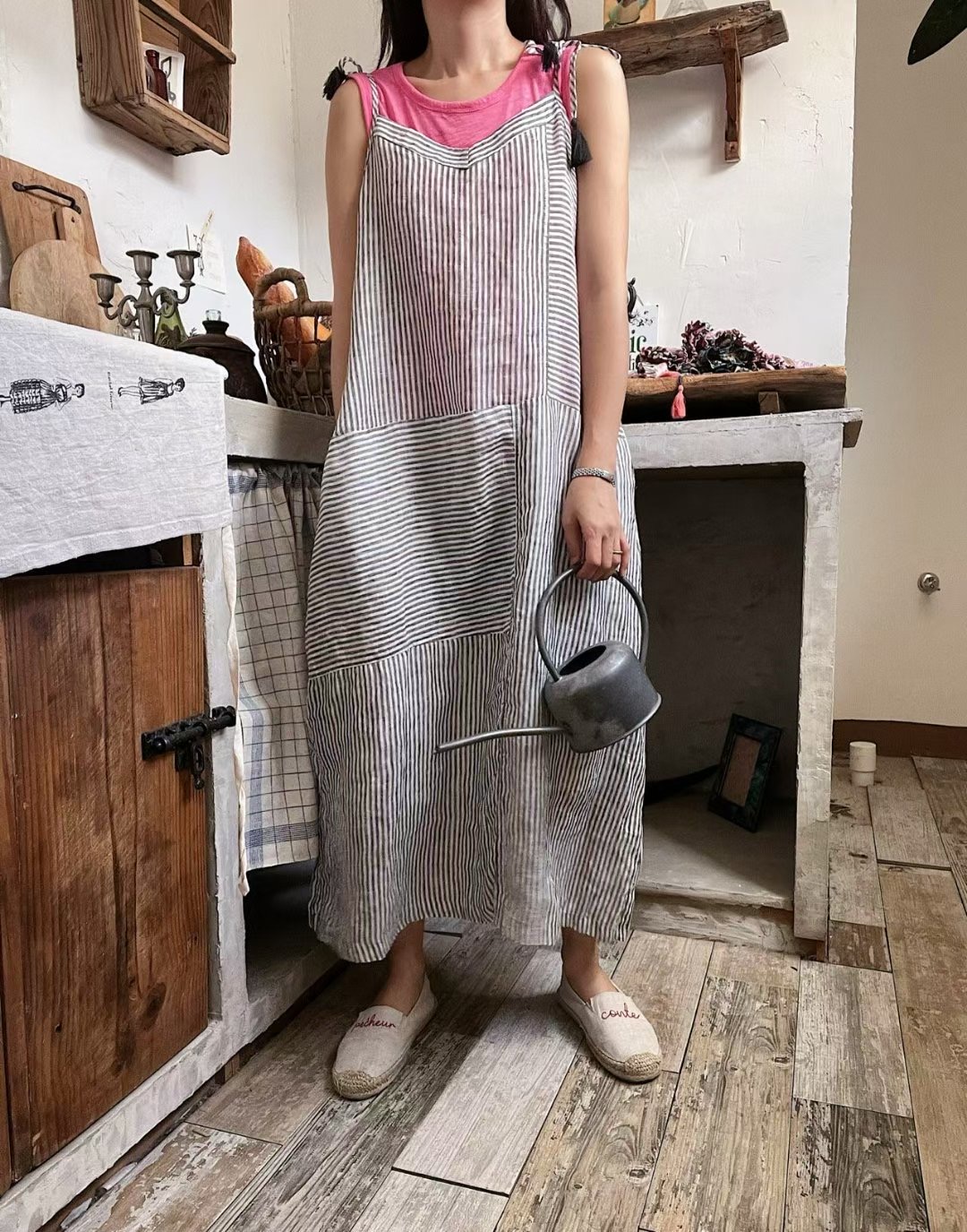 LAGRASS東大門㊣直郵女裝新款推薦真品熱賣時尚休閑連衣裙流蘇LAGRASS連衣裙圖色1