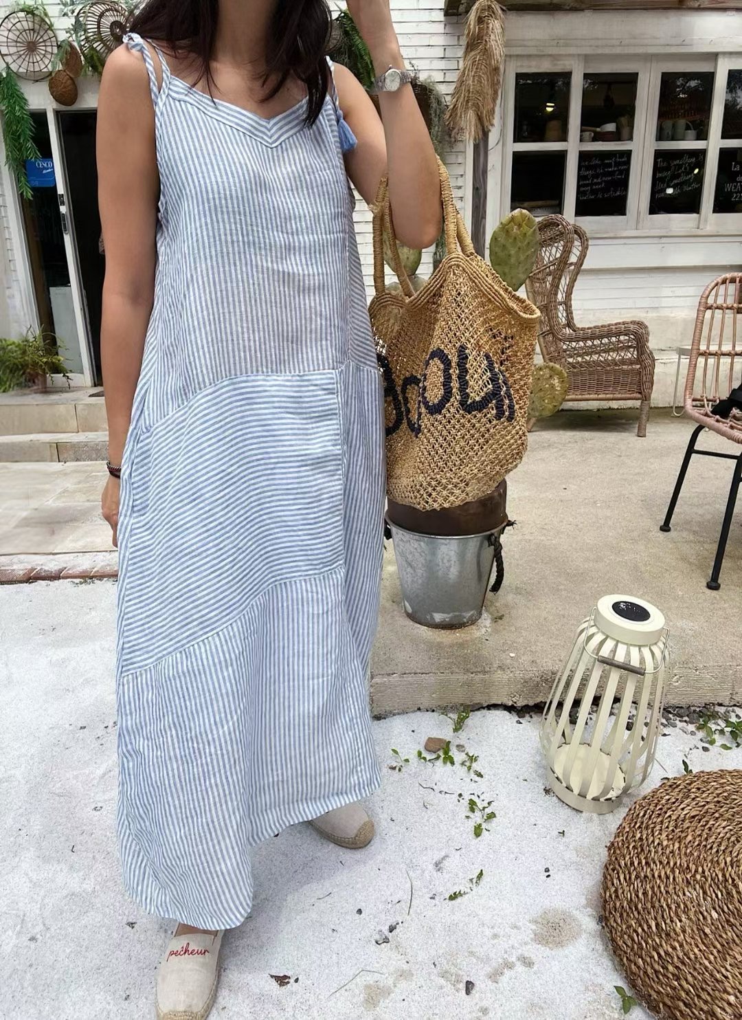 LAGRASS東大門㊣直郵女裝新款推薦真品熱賣時尚休閑連衣裙流蘇LAGRASS連衣裙圖色2
