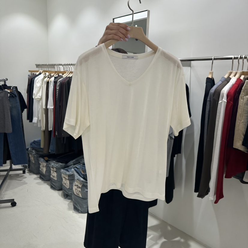 REPELLER東大門㊣實拍女士新品人氣推薦職業熱賣時尚T恤V領REPELLERT恤