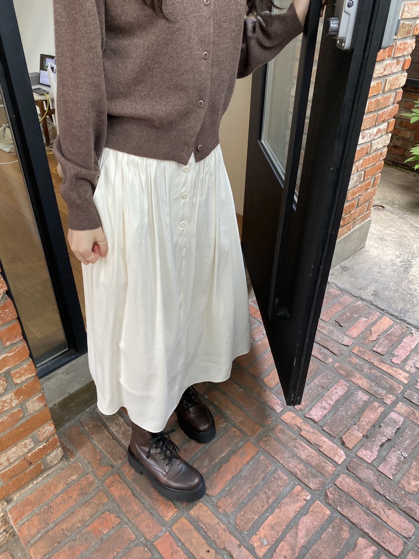 ERUME韓國代購㊣女士新品熱賣人氣時尚職業真品25秋冬推薦長裙ERUME長裙