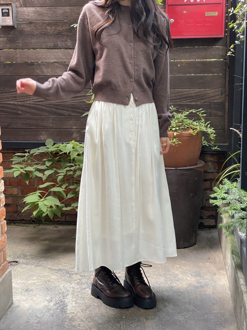 ERUME韓國代購㊣女士新品熱賣人氣時尚職業真品25秋冬推薦長裙ERUME長裙
