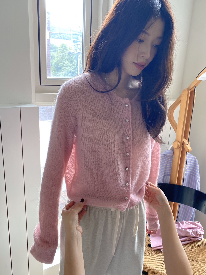ERUME韓國直郵㊣女裝新款熱賣25秋冬真品職業時尚針織衫馬海毛ERUME針織衫