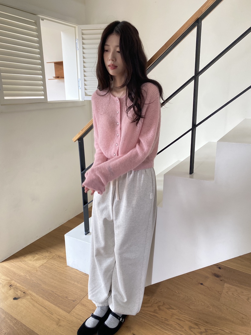 ERUME韓國直郵㊣女裝新款熱賣25秋冬真品職業時尚針織衫馬海毛ERUME針織衫