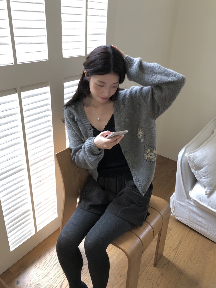 ERUME韓國直郵㊣女士新款人氣職業推薦熱賣休閑時尚25秋冬針織衫ERUME針織衫