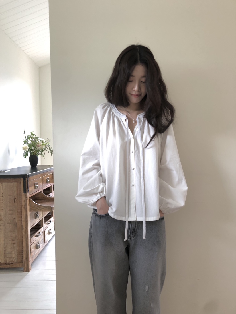 ERUME東大門㊣直郵女裝新品休閑職業25秋冬時尚人氣襯衫蕾絲衫ERUME襯衫/蕾絲衫