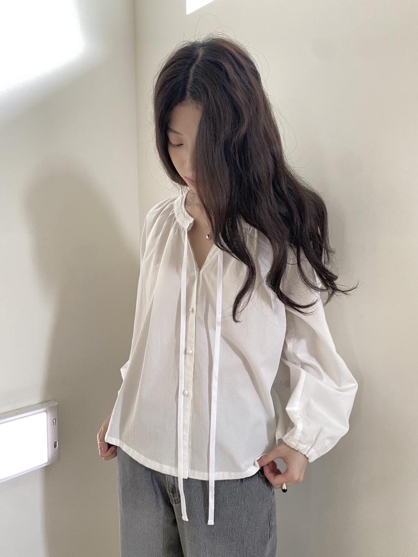 ERUME東大門㊣直郵女裝新品休閑職業25秋冬時尚人氣襯衫蕾絲衫ERUME襯衫/蕾絲衫