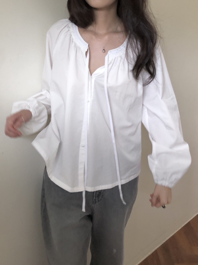 ERUME東大門㊣直郵女裝新品休閑職業25秋冬時尚人氣襯衫蕾絲衫ERUME襯衫/蕾絲衫