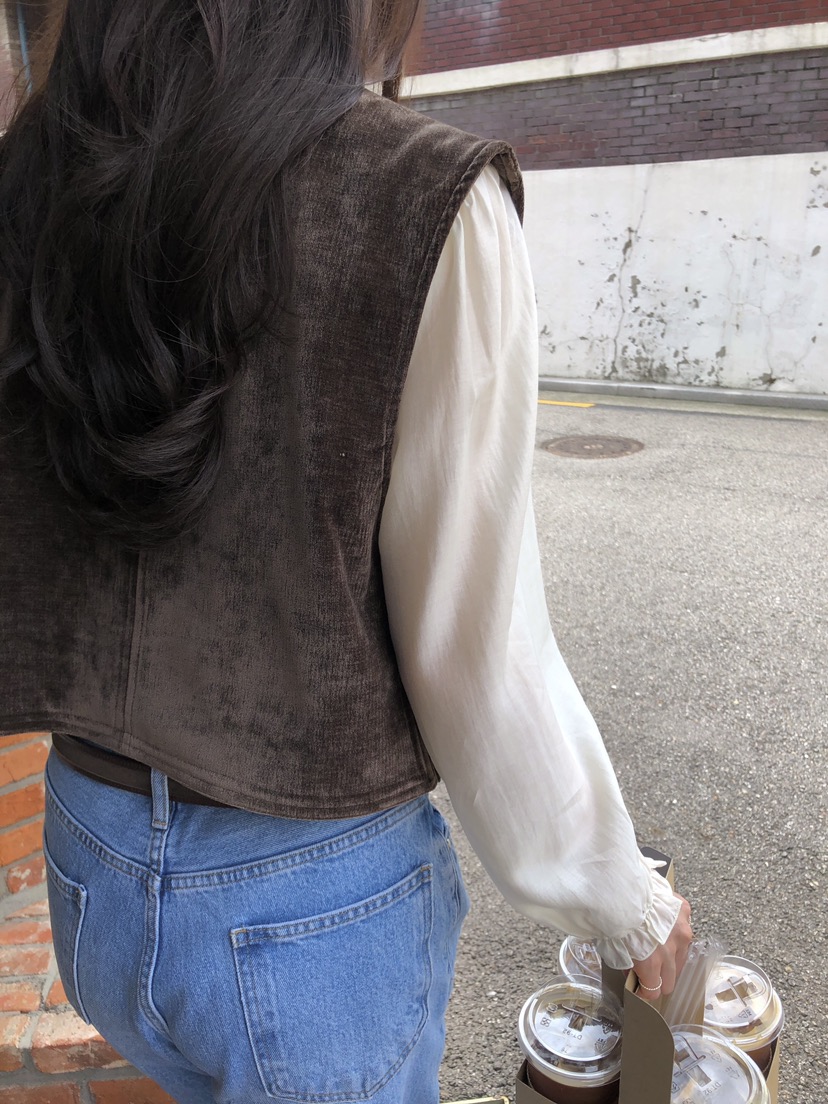 ERUME韓國直郵㊣女士新款時尚25秋冬職業熱賣人氣推薦休閑馬甲ERUME馬甲