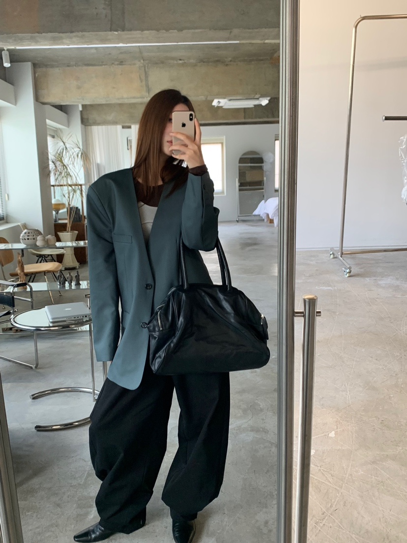 UNBOUND韓國代購㊣女裝新品人氣時尚職業休閑熱賣25秋冬夾克UNBOUND夾克