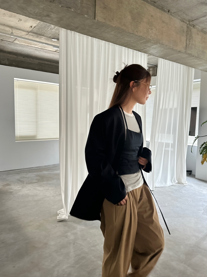 UNBOUND韓國代購㊣女裝新品人氣時尚職業休閑熱賣25秋冬夾克UNBOUND夾克