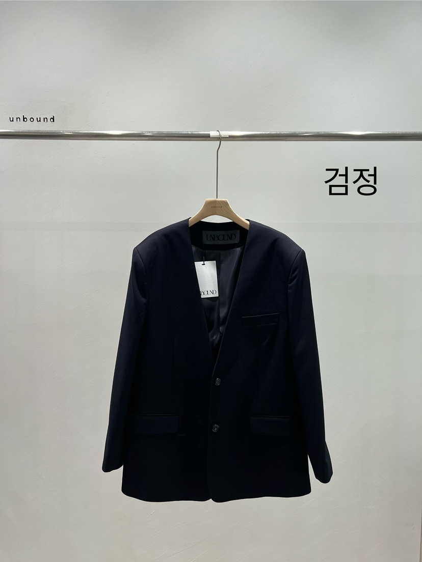UNBOUND韓國代購㊣女裝新品人氣時尚職業休閑熱賣25秋冬夾克UNBOUND夾克圖色2