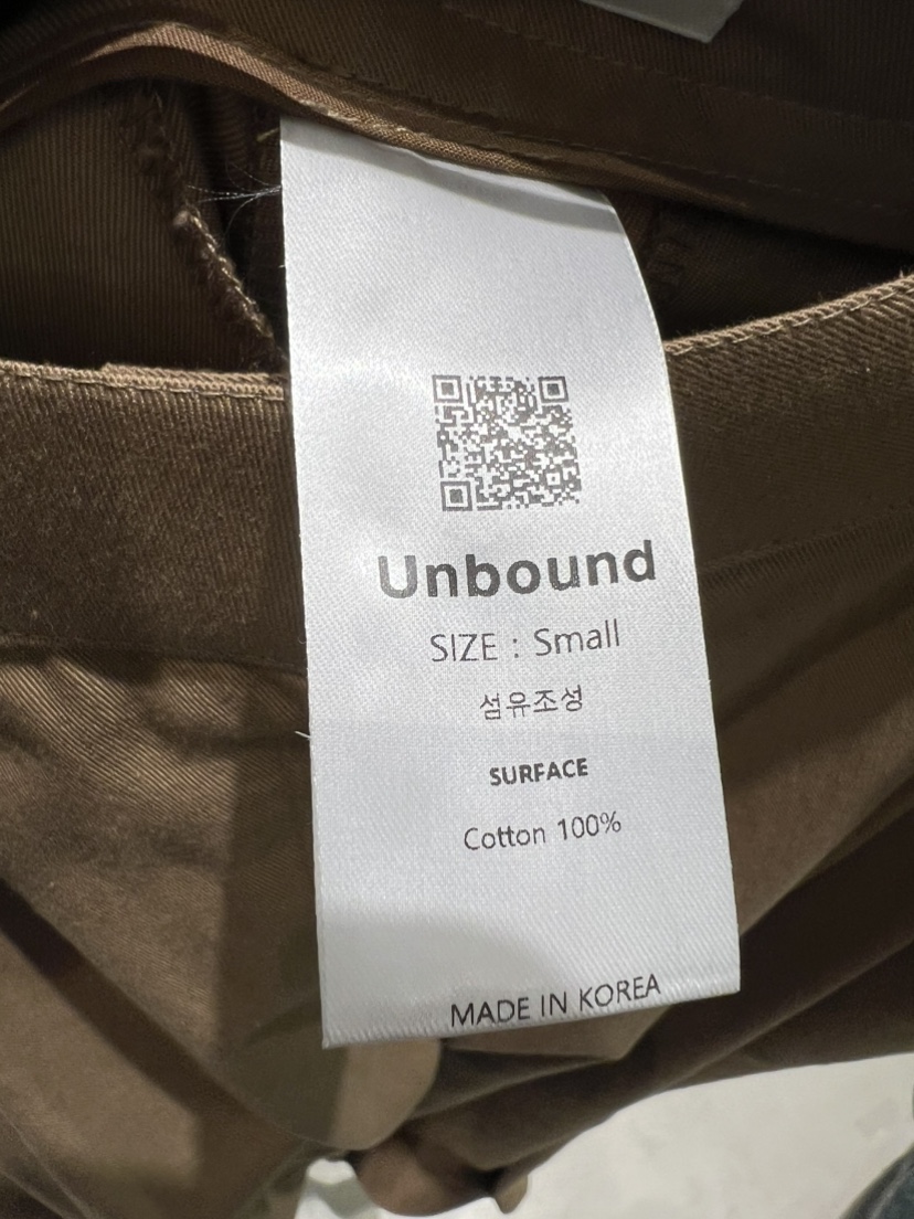 UNBOUND韓國代購㊣女裝新品真品熱賣推薦休閑人氣時尚休閑褲UNBOUND休閑褲