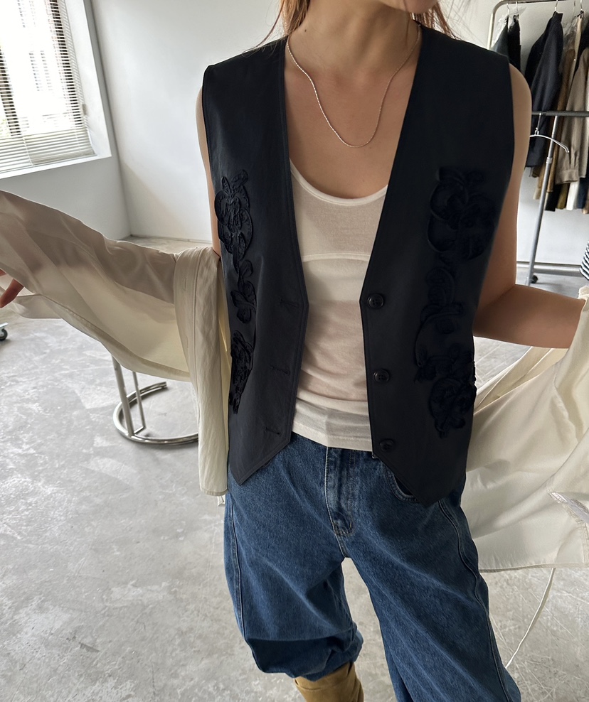 UNBOUND韓國代購㊣女士新款時尚休閑人氣25秋冬熱賣推薦馬甲UNBOUND馬甲