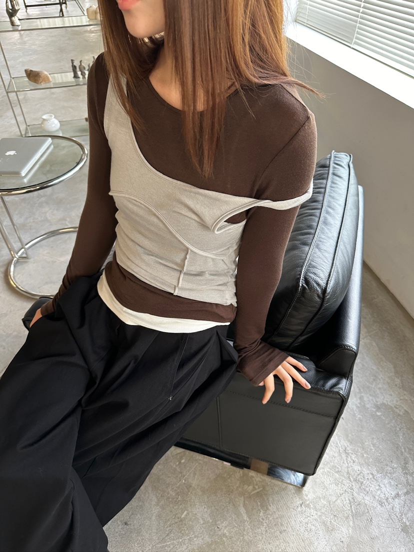 UNBOUND東大門㊣實拍女士新款熱賣休閑真品25秋冬推薦吊帶背心UNBOUND吊帶/背心
