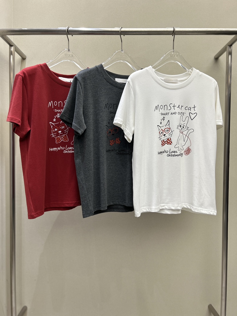 LATTE-P韓國直郵㊣女士新品休閑時尚推薦25秋冬真品熱賣T恤LATTE-PT恤