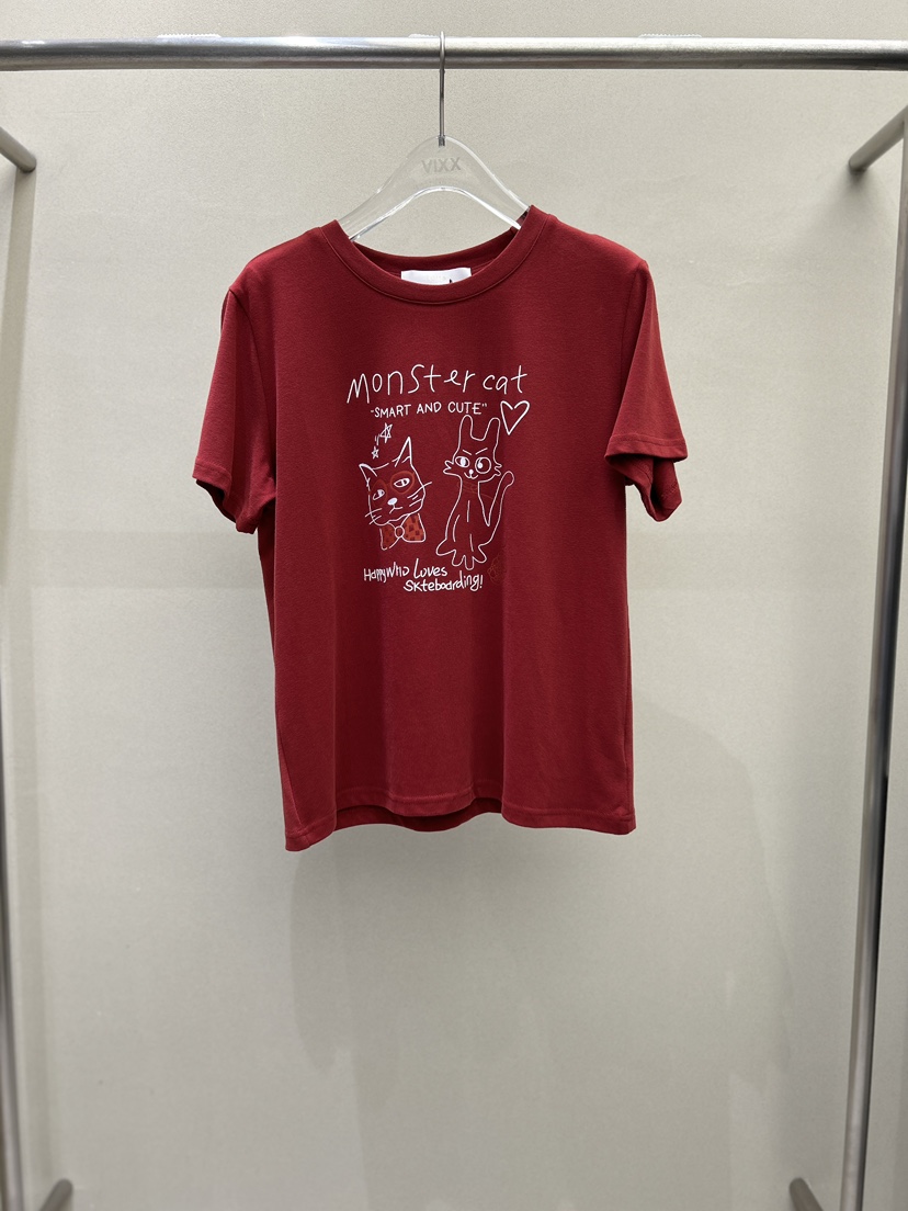 LATTE-P韓國直郵㊣女士新品休閑時尚推薦25秋冬真品熱賣T恤LATTE-PT恤圖色3