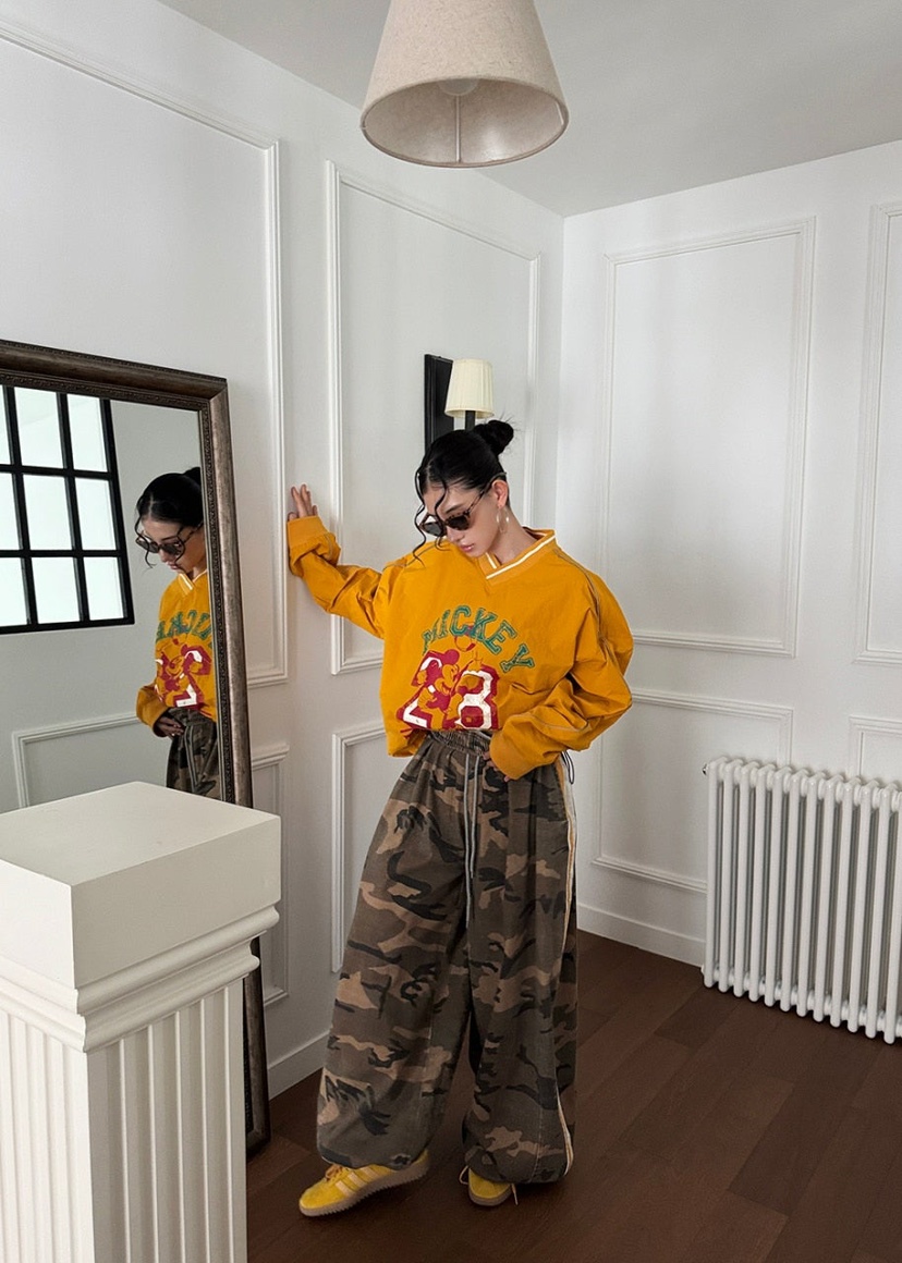 OURWAVE/OUR ROOM韓國直郵㊣女士新品時尚真品人氣衛衣尼龍Our Wave/Our Room衛衣