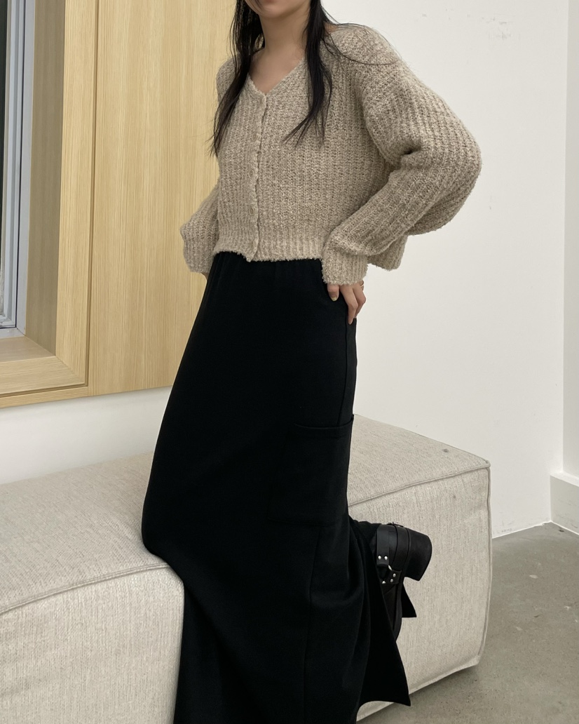 ALLVIBE韓國代購㊣女士新款推薦真品熱賣休閑25秋冬職業針織衫ALLVIBE針織衫