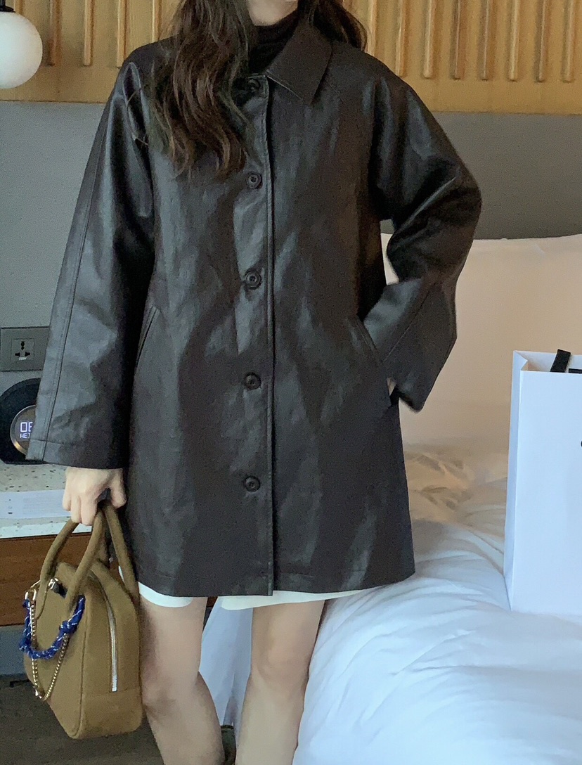 FORMSTUDIO東大門㊣代購女裝新品推薦真品25秋冬職業夾克皮革FORMSTUDIO夾克