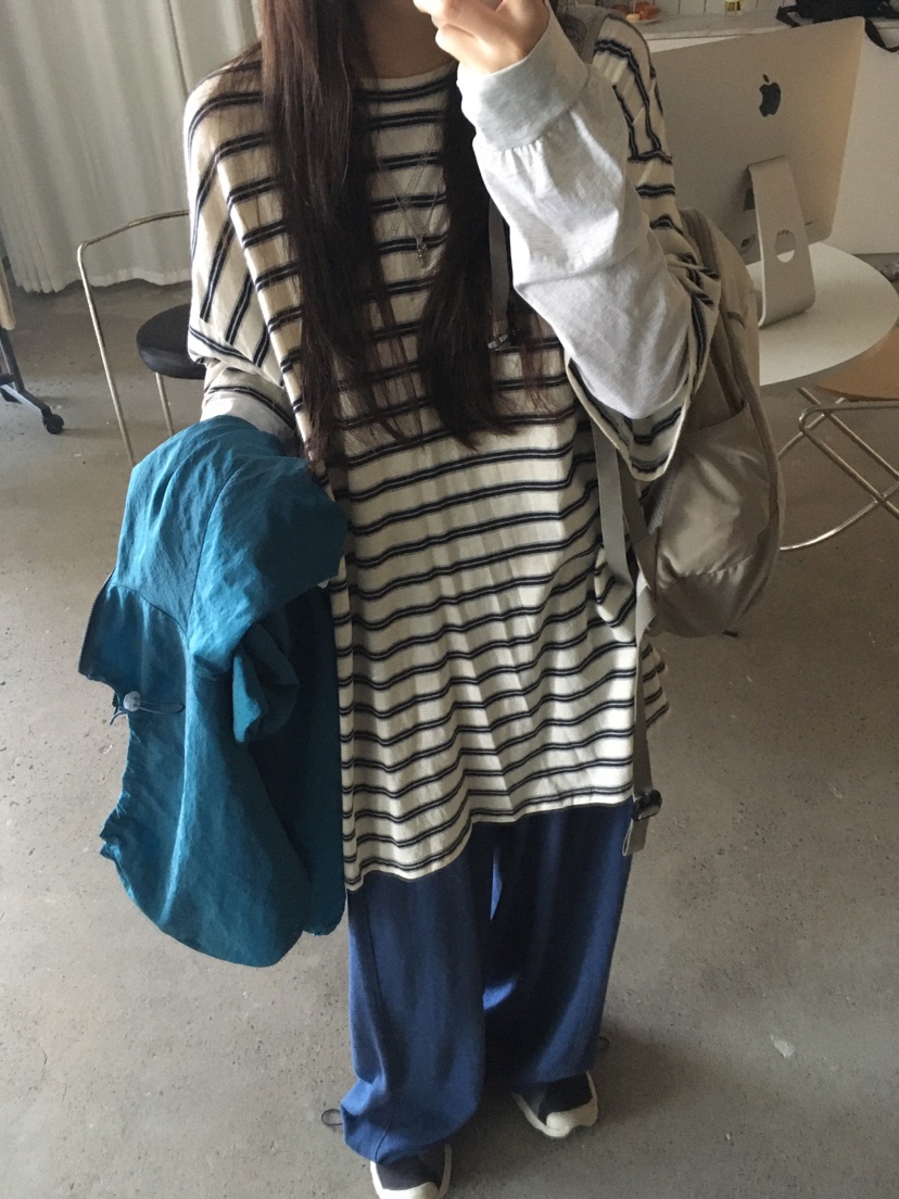 SOAPYROOM韓國直郵㊣女裝新款時尚真品25秋冬熱賣推薦長袖T恤SOAPYROOM長袖T恤
