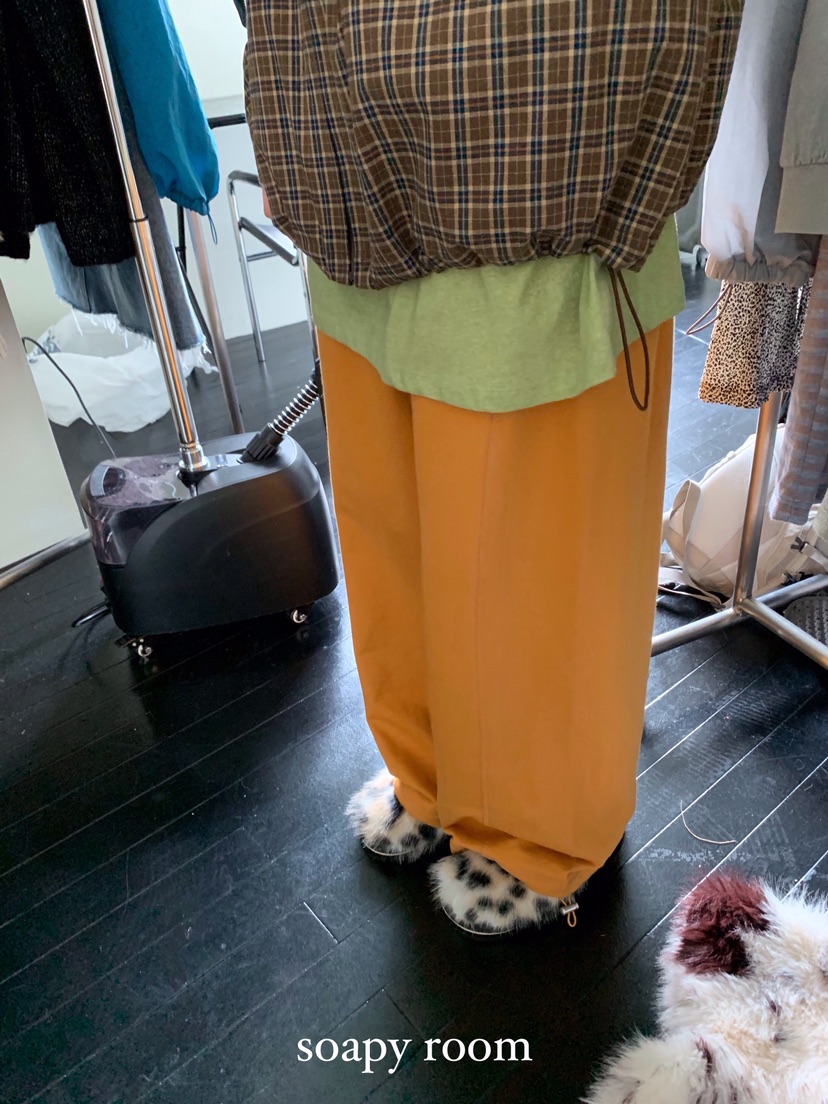 SOAPYROOM東大門㊣代購女裝新款人氣職業25秋冬休閑時尚休閑褲SOAPYROOM休閑褲