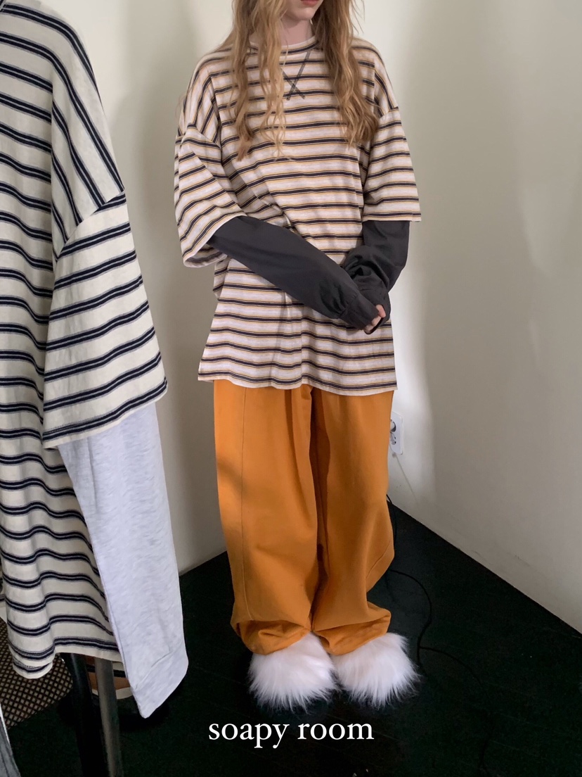 SOAPYROOM東大門㊣代購女裝新款人氣職業25秋冬休閑時尚休閑褲SOAPYROOM休閑褲