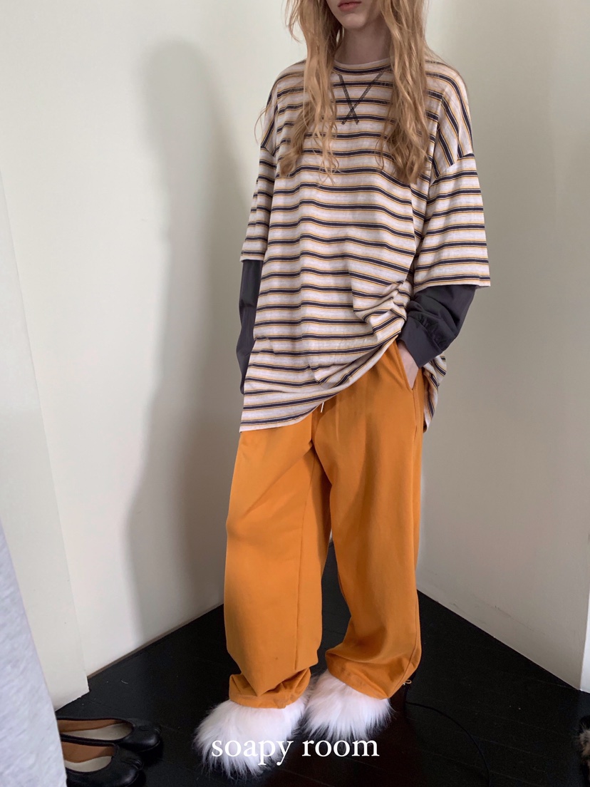 SOAPYROOM東大門㊣代購女裝新款人氣職業25秋冬休閑時尚休閑褲SOAPYROOM休閑褲