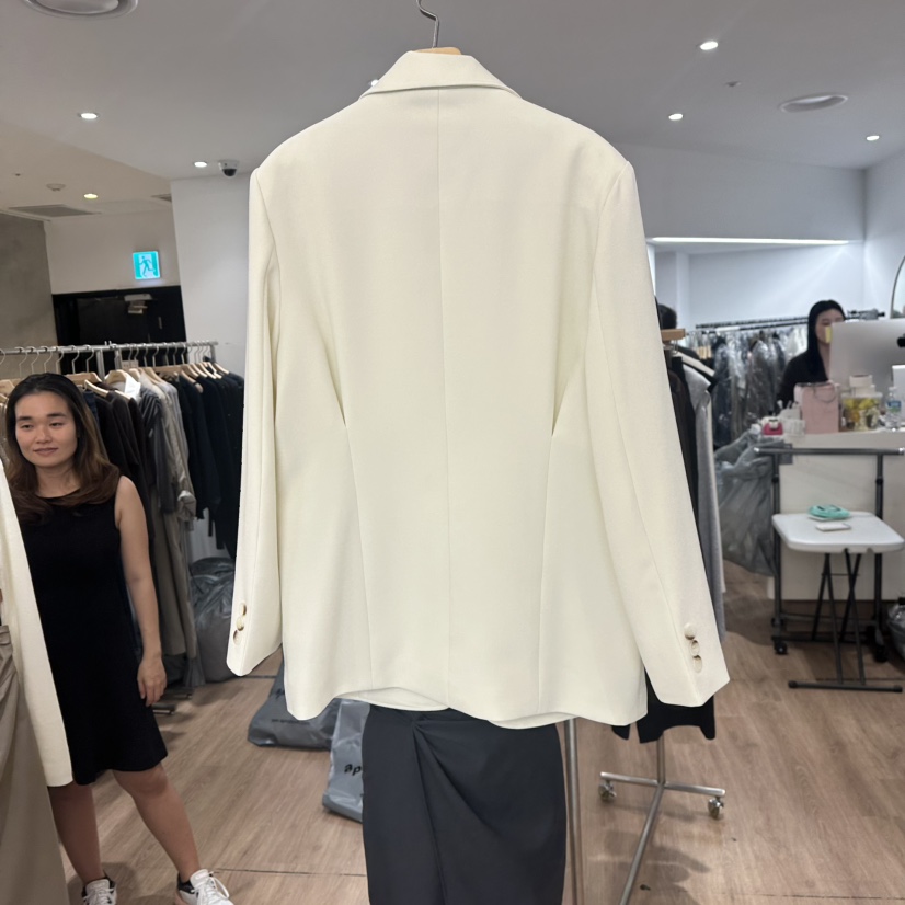 LEWIN韓國代購㊣女裝新款時尚人氣25秋冬熱賣真品職業休閑夾克LEWIN夾克