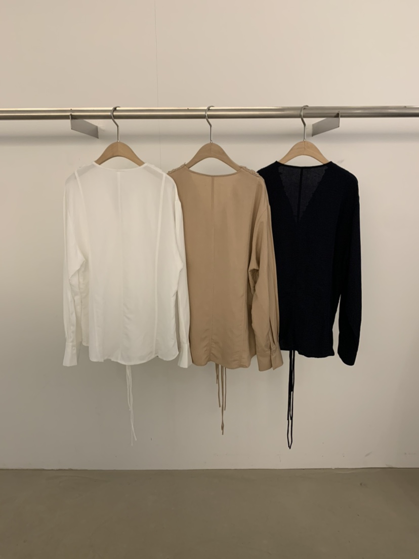 UNDER KEY東大門㊣實拍女裝新品推薦熱賣休閑人氣襯衫蕾絲衫UNDER KEY襯衫/蕾絲衫