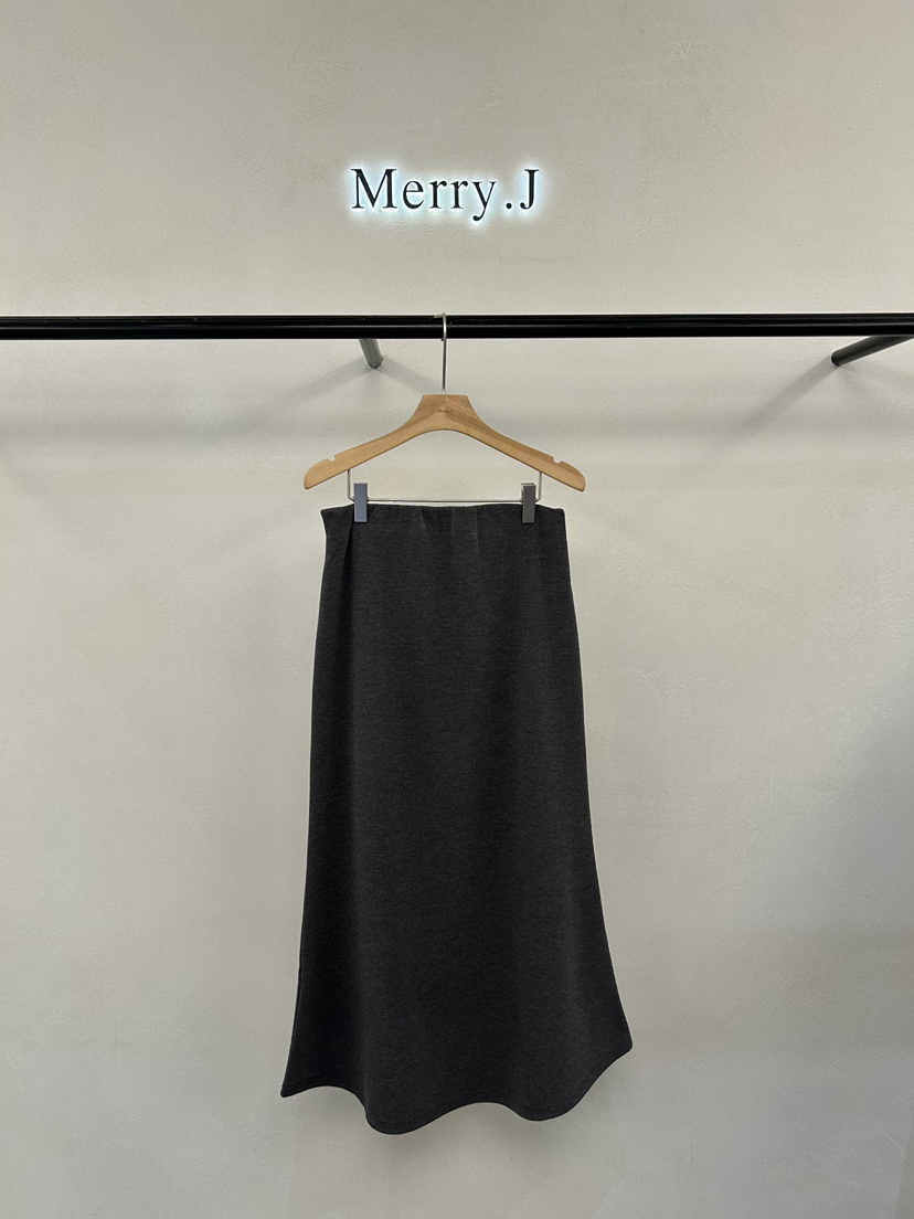 MERRY-J韓國直郵㊣女裝新款25秋冬真品時尚職業人氣推薦長裙MERRY-J長裙